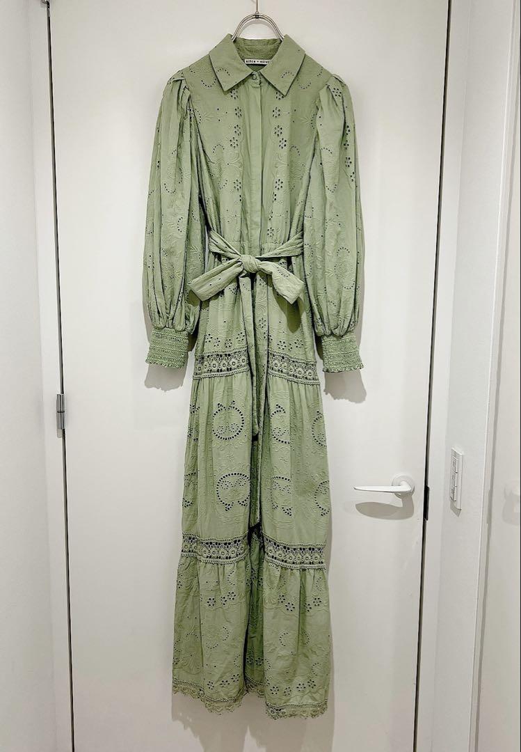 エミ♡alice+olivia♡Lilly ティアードミディワンピース