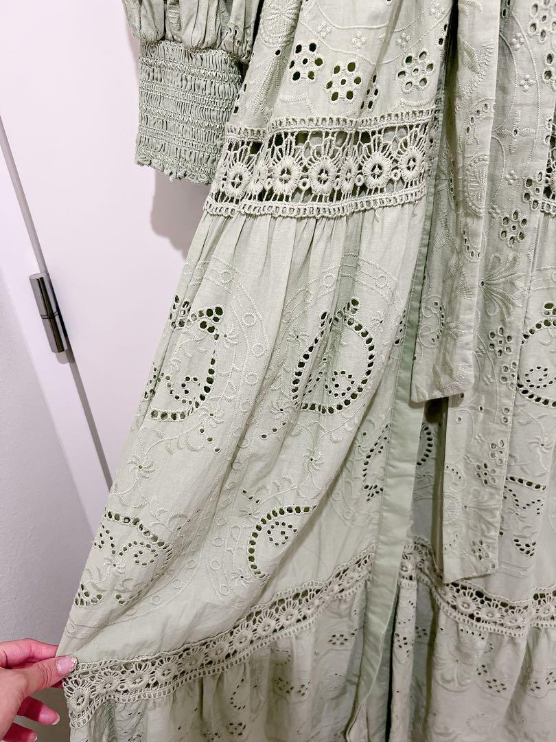 エミ♡alice+olivia♡Lilly ティアードミディワンピース