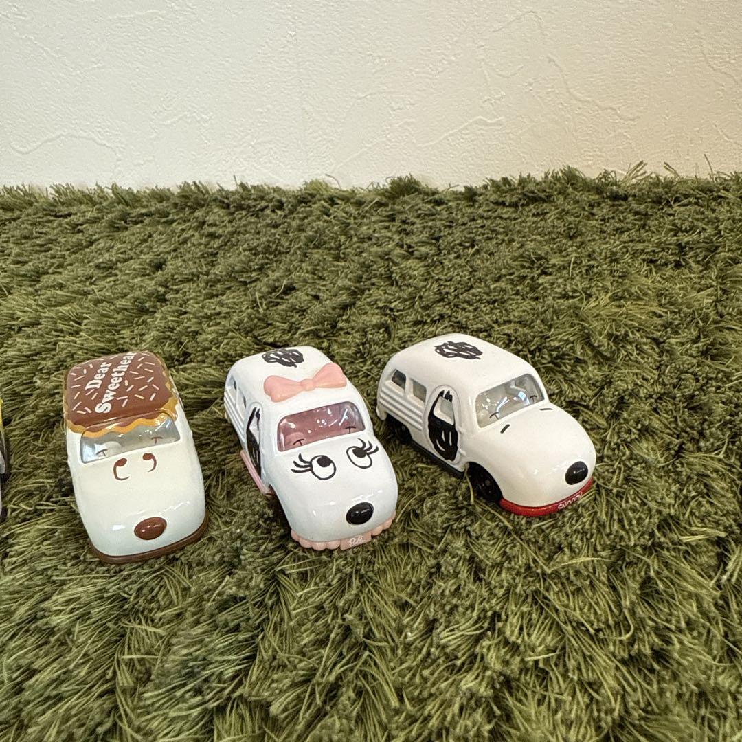 トミカ　スヌーピーミニカー 7台セット