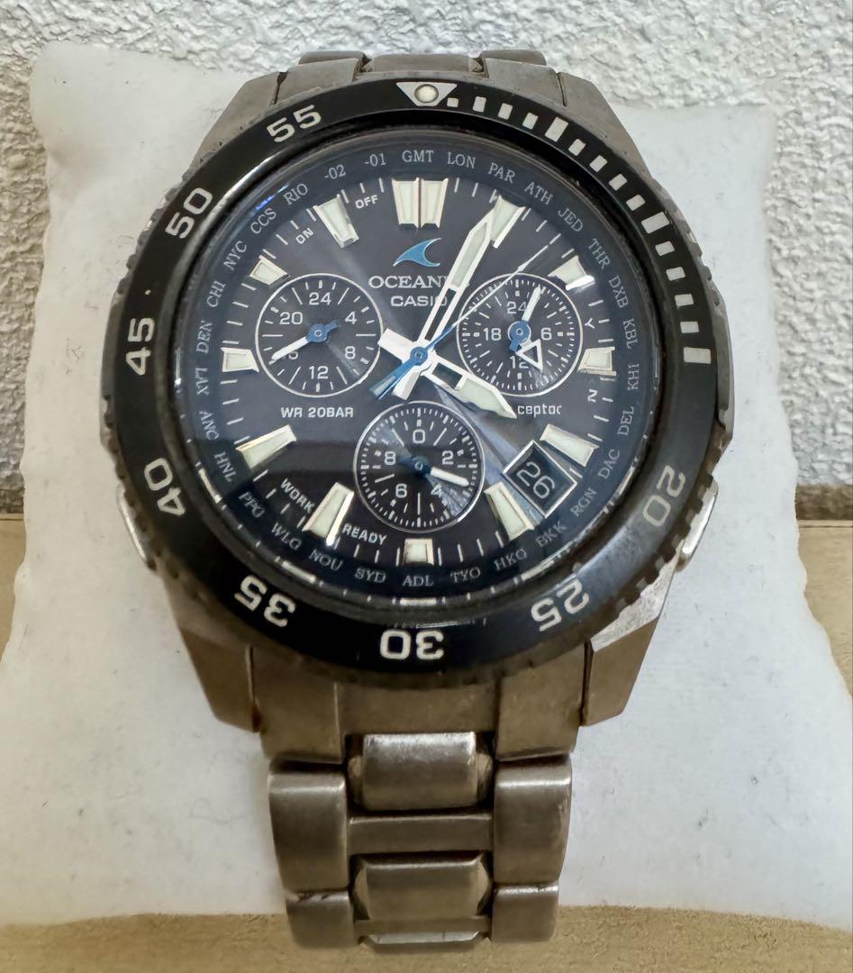 時計 CASIO OCEANUS OCW-650T.