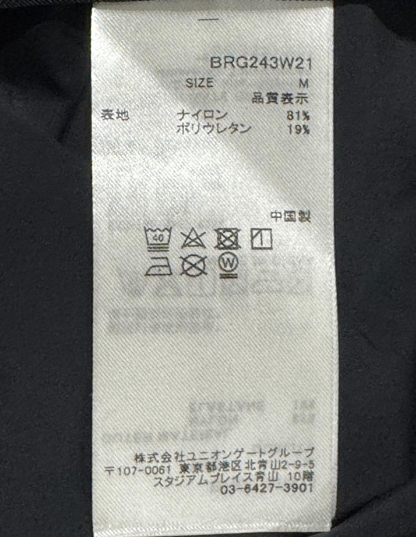 ブリーフィングゴルフ レディース ウインドブルゾン サイズM ブラック 新品
