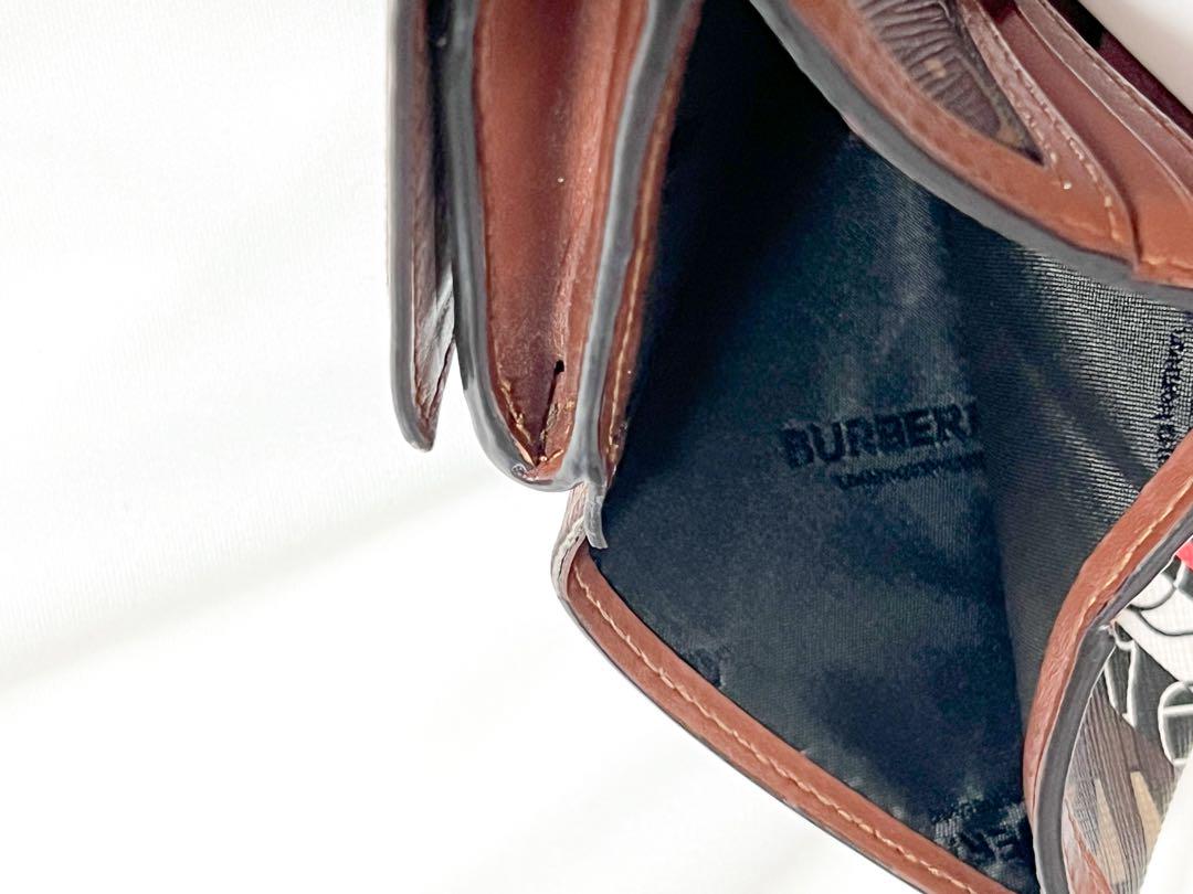 BURBERRY 二つ折り財布 使用品