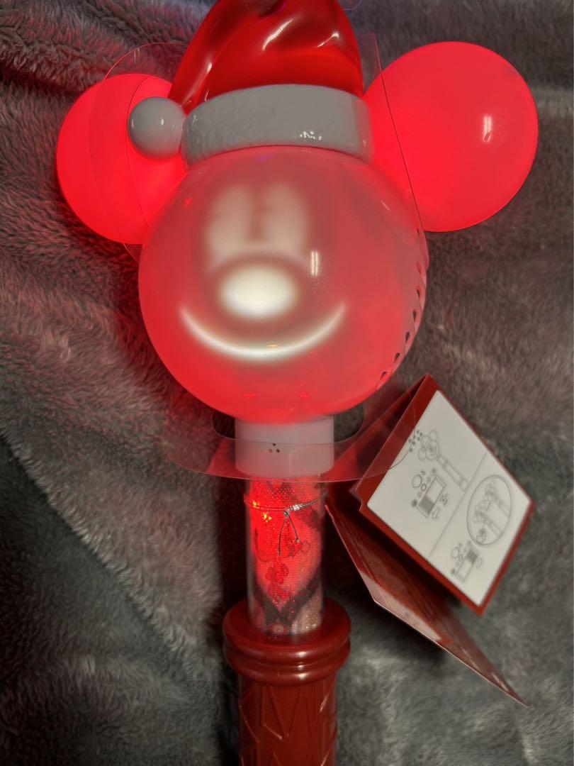 香港 ディズニー シャボン玉 Xmas ミッキー 光る 歌う - メルカリ