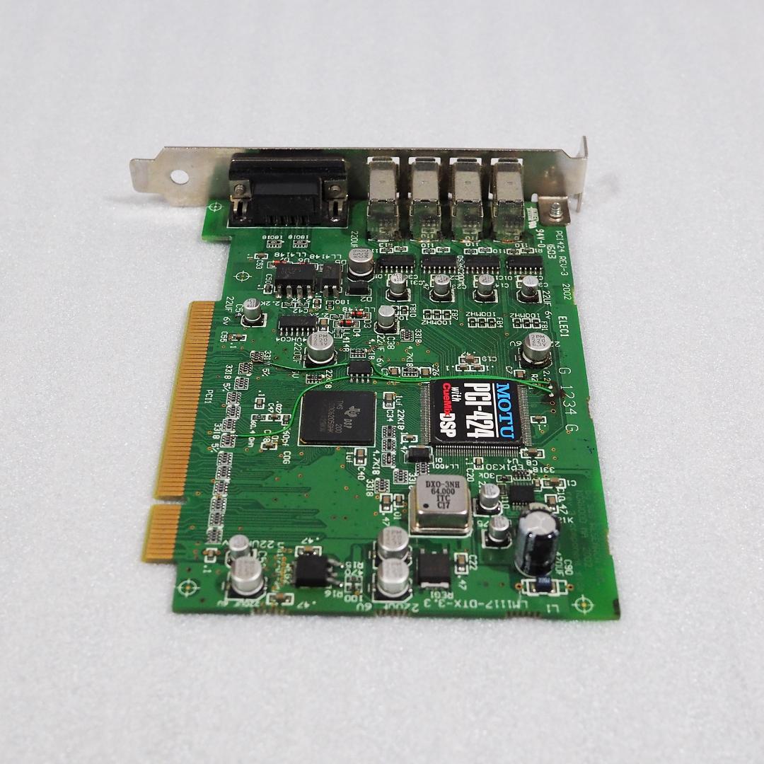 NEWお得 MOTU PCI-424 PCI Card 動作品 gsSM2-m94009782873 新品大特価