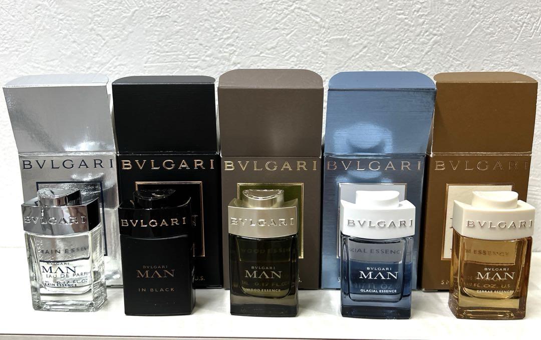 【限定値引】BVLGARI Men's 香水　5本セット 新品 BVLGARI MAN フレグランス5点セット - メルカリ