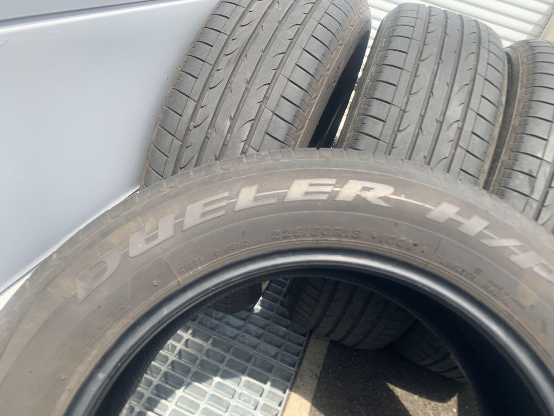 【送料込】225/60R18 ブリヂストン DUELER 4本