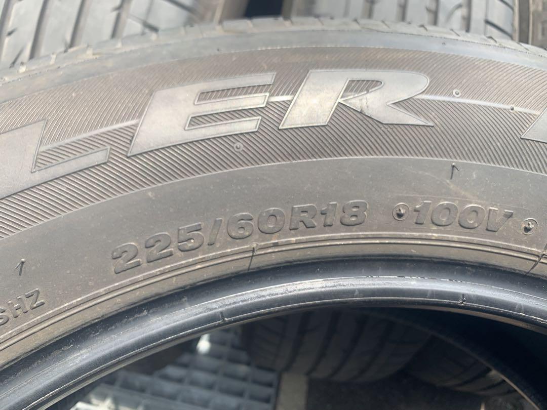 【送料込】225/60R18 ブリヂストン DUELER 4本