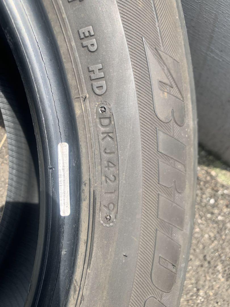 【送料込】225/60R18 ブリヂストン DUELER 4本