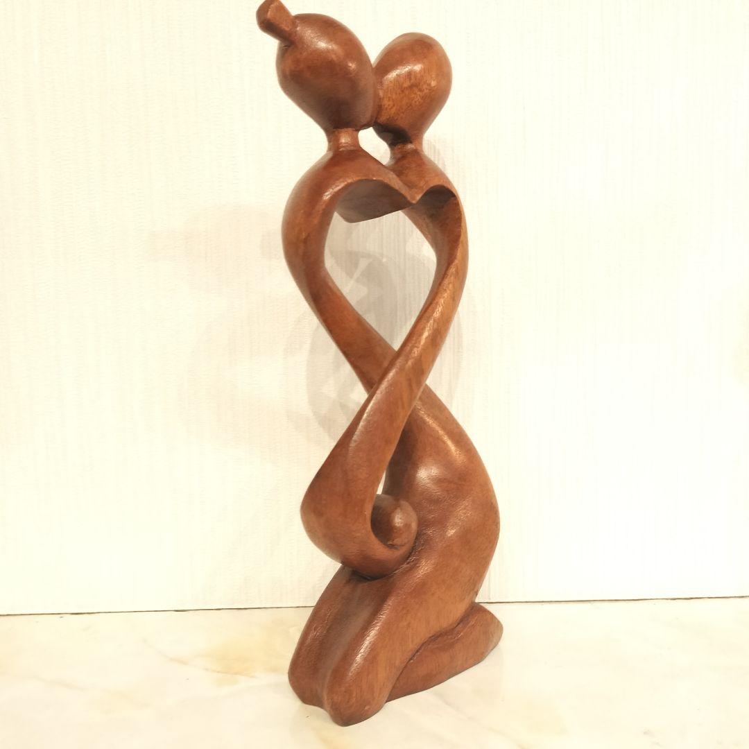 wood carving object 木彫り オブジェ ミッドセンチュリー