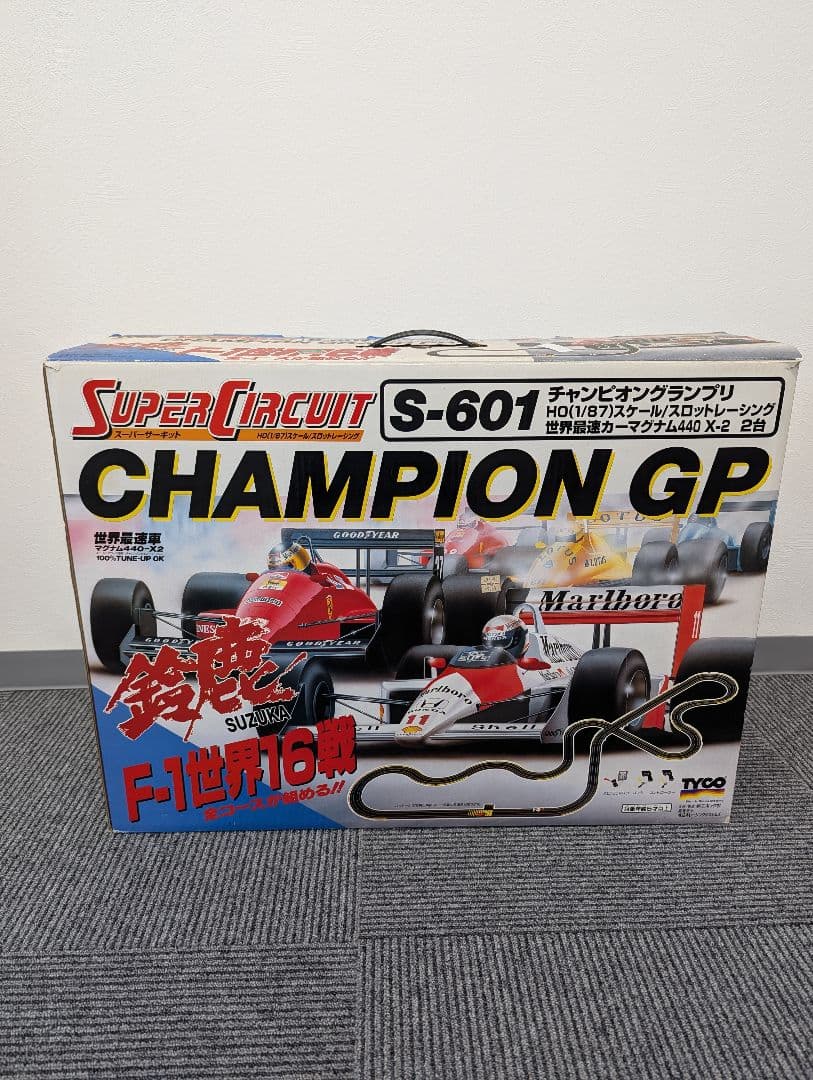 TYCO スーパーサーキット ｓ-601 チャンピオングランプリ 鈴鹿 F-1世界16戦　ウイリアムズ ベネトン TYCO スロットカー 鈴鹿 スーパーサーキット - メルカリ