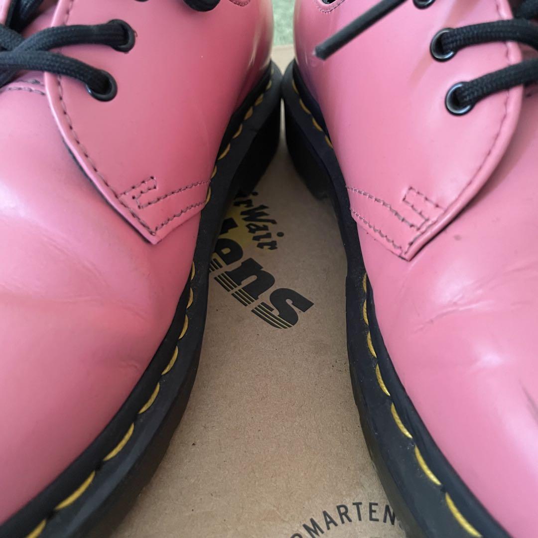 Dr. Martens ピンク 3ホール UK4(23.5cm)