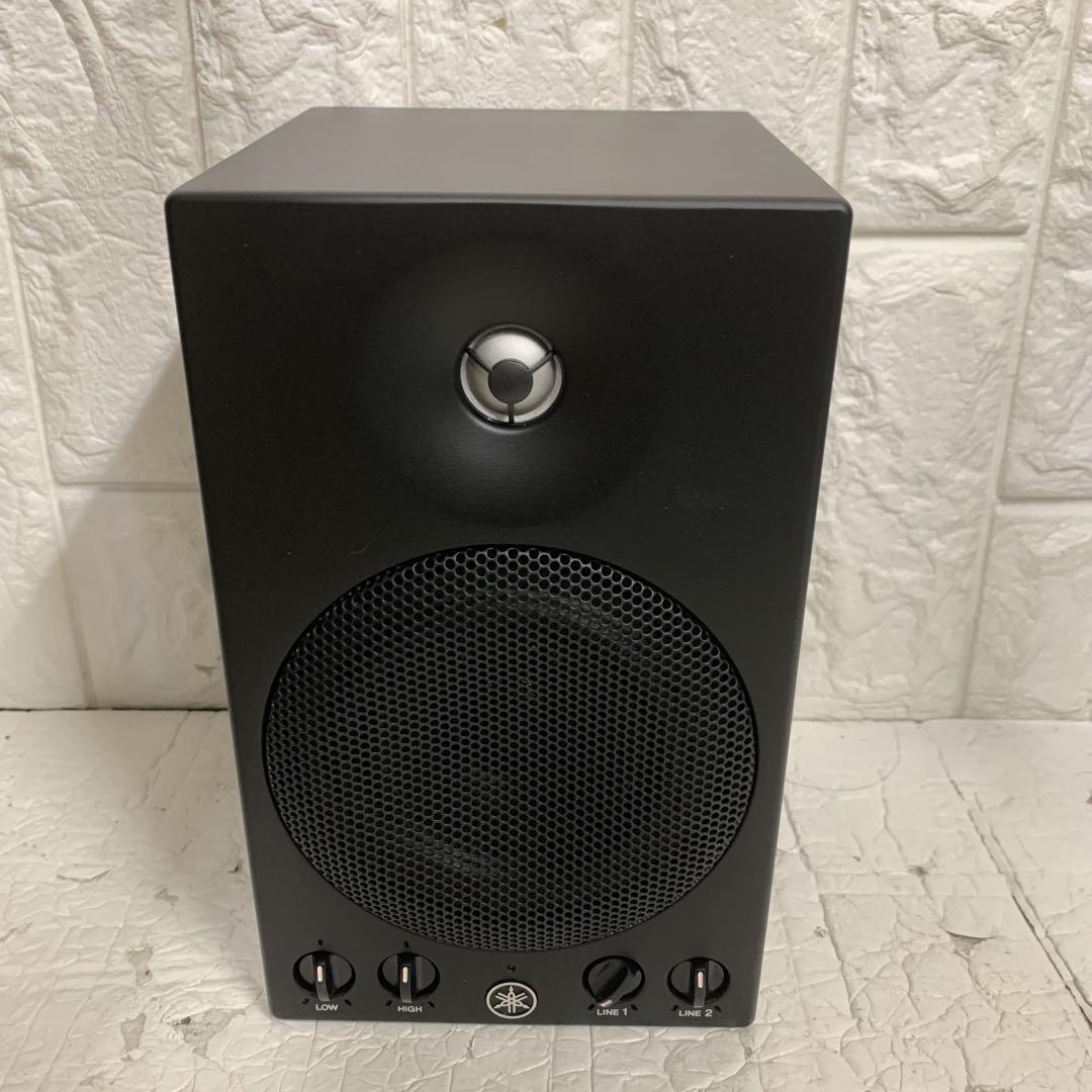 YAMAHA MSP3A（ペア）　モニタースピーカー・ケーブル・インシュレーター