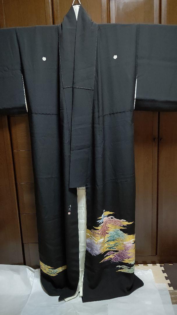yukky様専用♡６点セット♡正絹  比翼付き 作家物黒留袖  美品