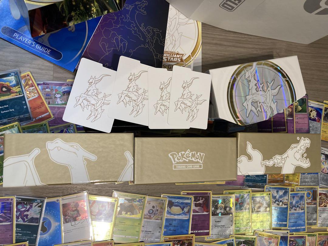 【引退】英語版ポケモンカード キラカード 空き箱 カタログ等