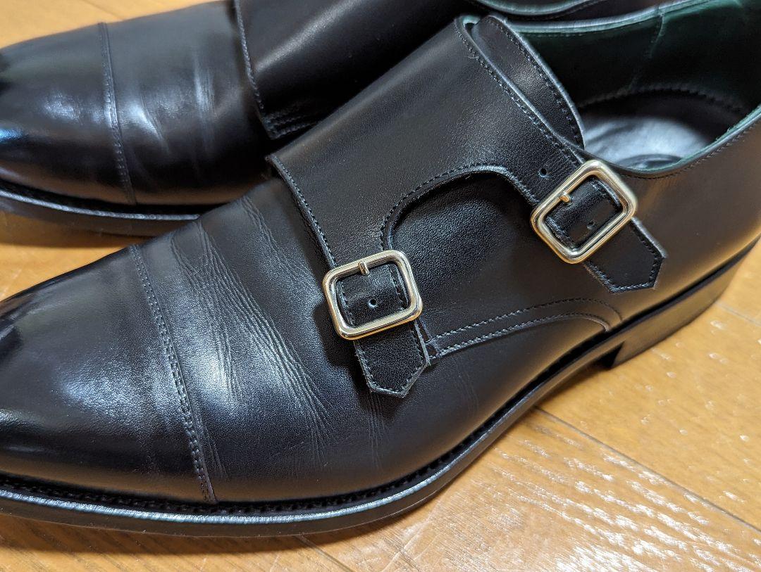 【BENSON SHOES】ダブルモンクドレスシューズ
