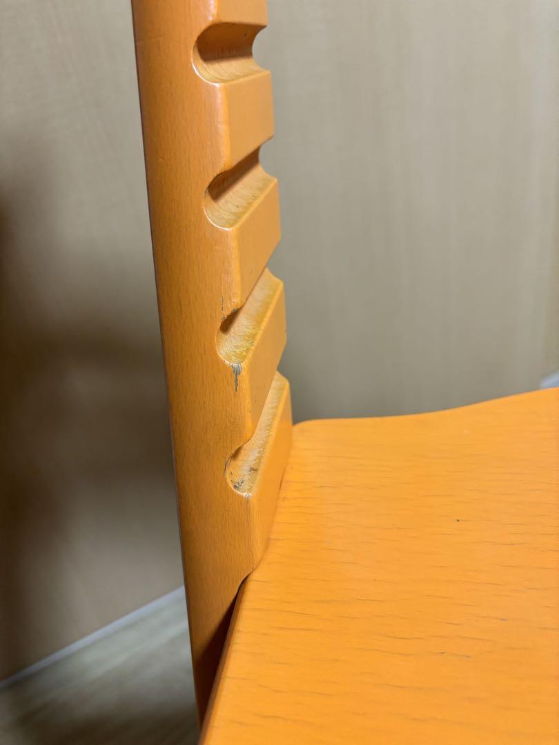 ストッケ　トリップトラップチェア　オレンジ