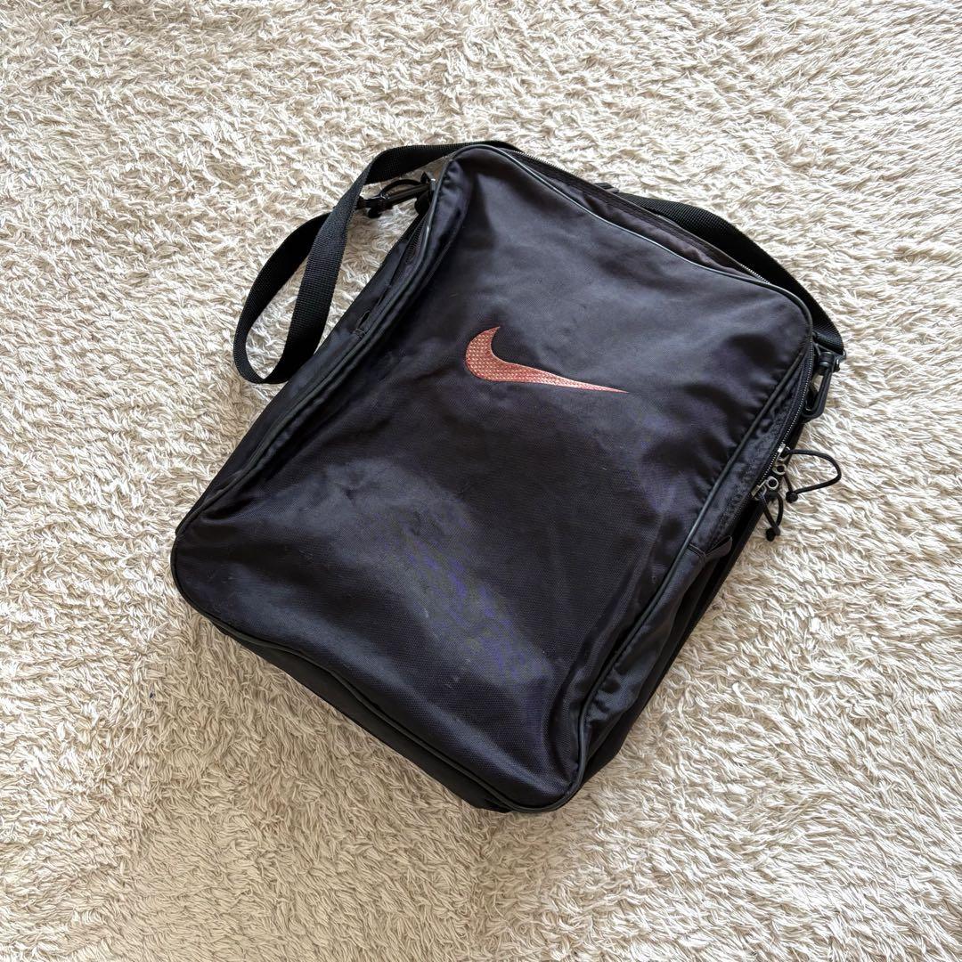 90s NIKE nylon backpack archive black