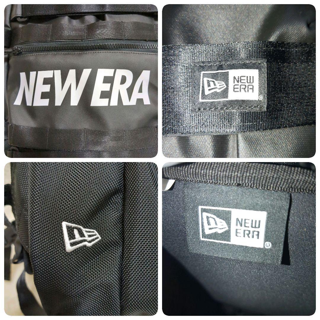 極美品✨NEW ERA リュック 33L プリントロゴ ブラック 男女兼用