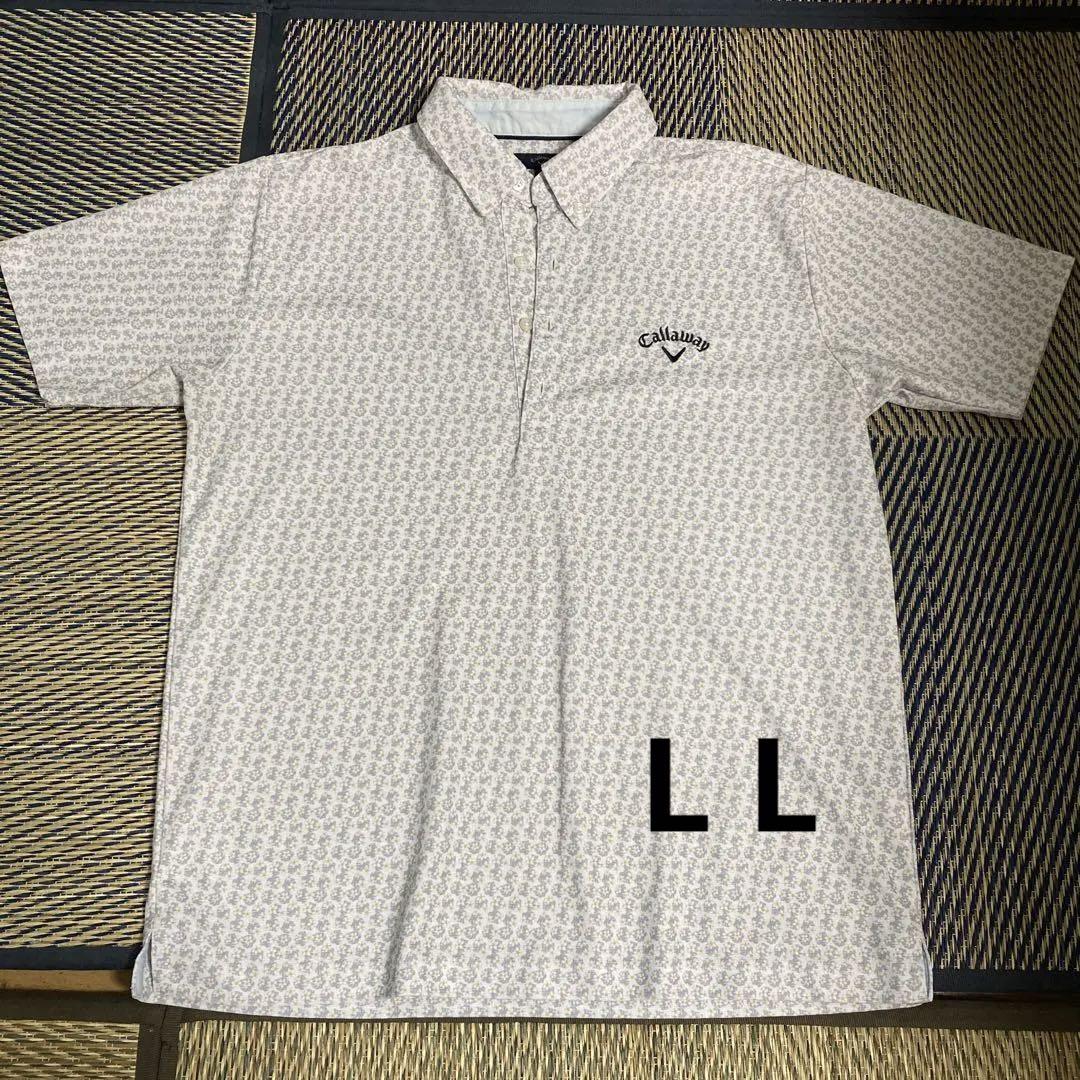 Callaway 花柄ポロシャツ LLサイズ - メルカリ