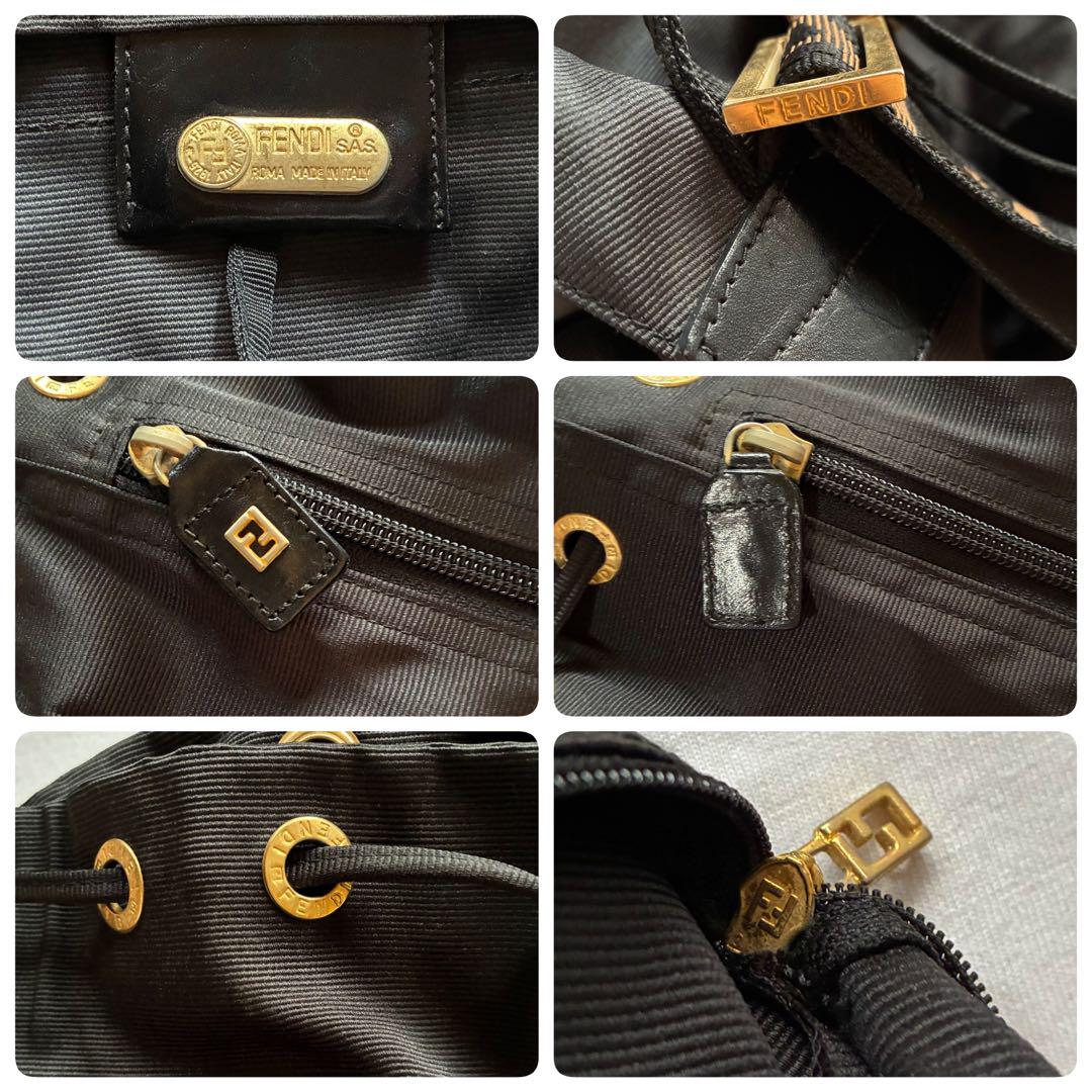 FENDI イタリア製 ロゴ ナイロン リュック