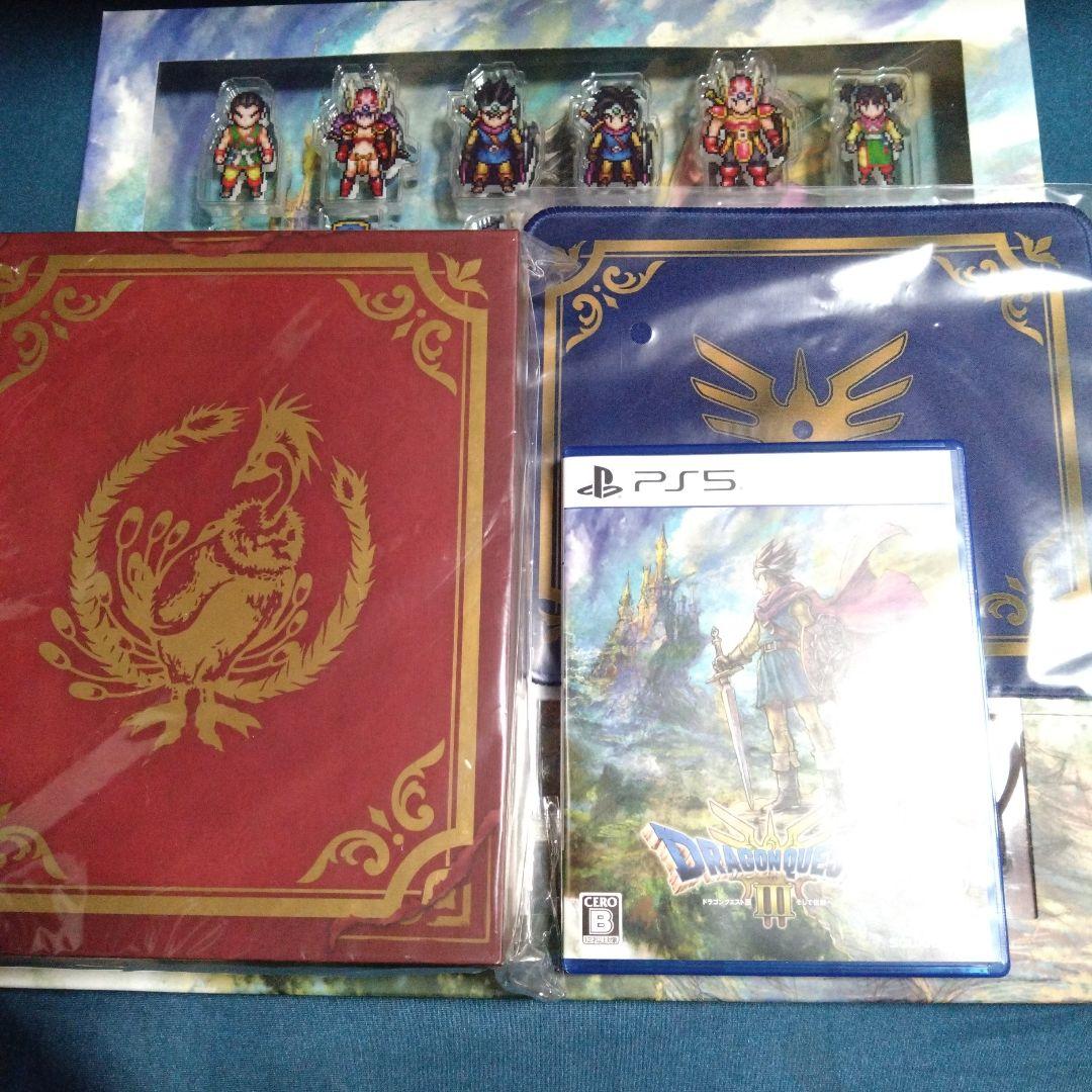 PS5 ドラクエIII　勇者と旅の仲間コンプリートセット＋収納ボックス　HMV