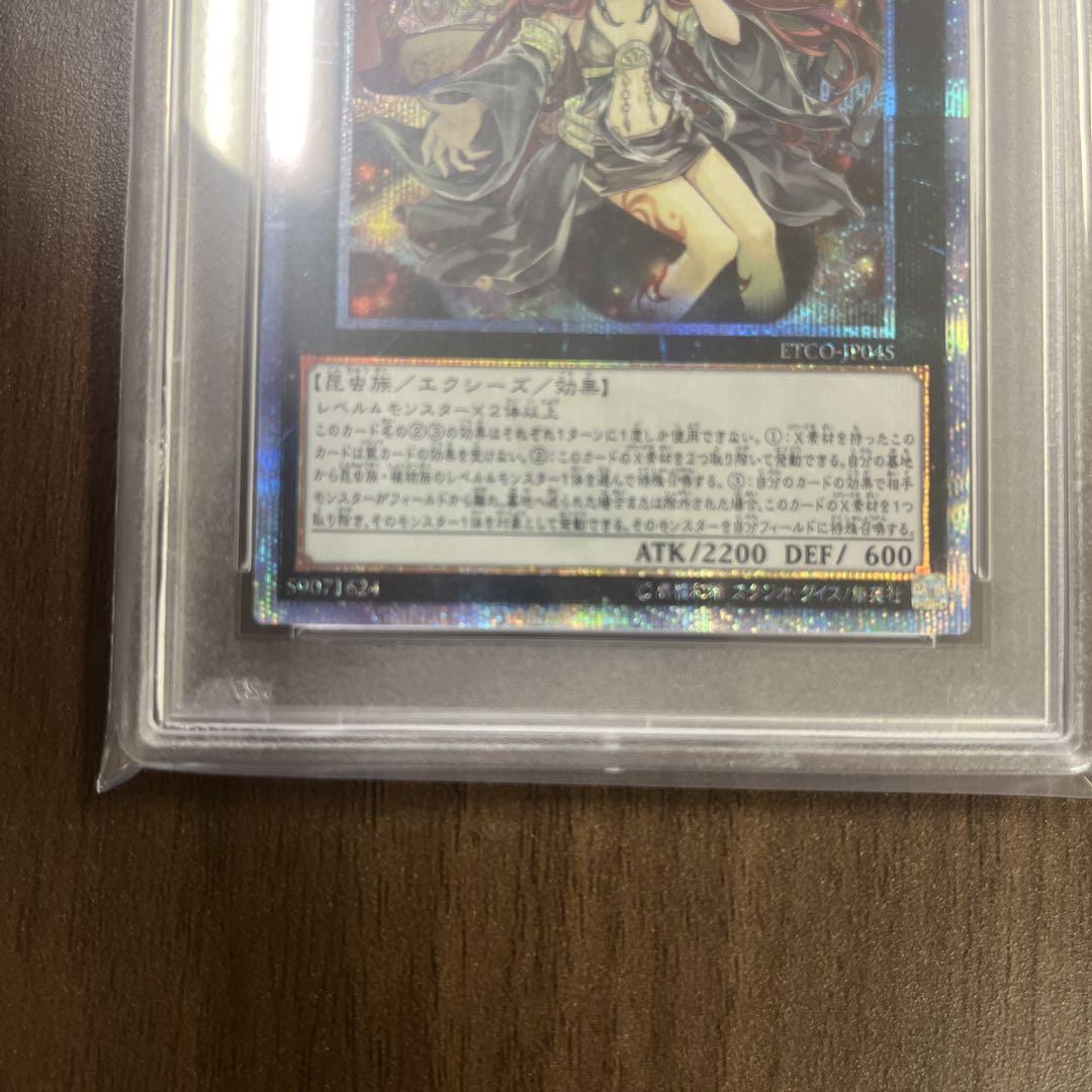 遊戯王 アロメルスの蟲惑魔 20TH PSA10