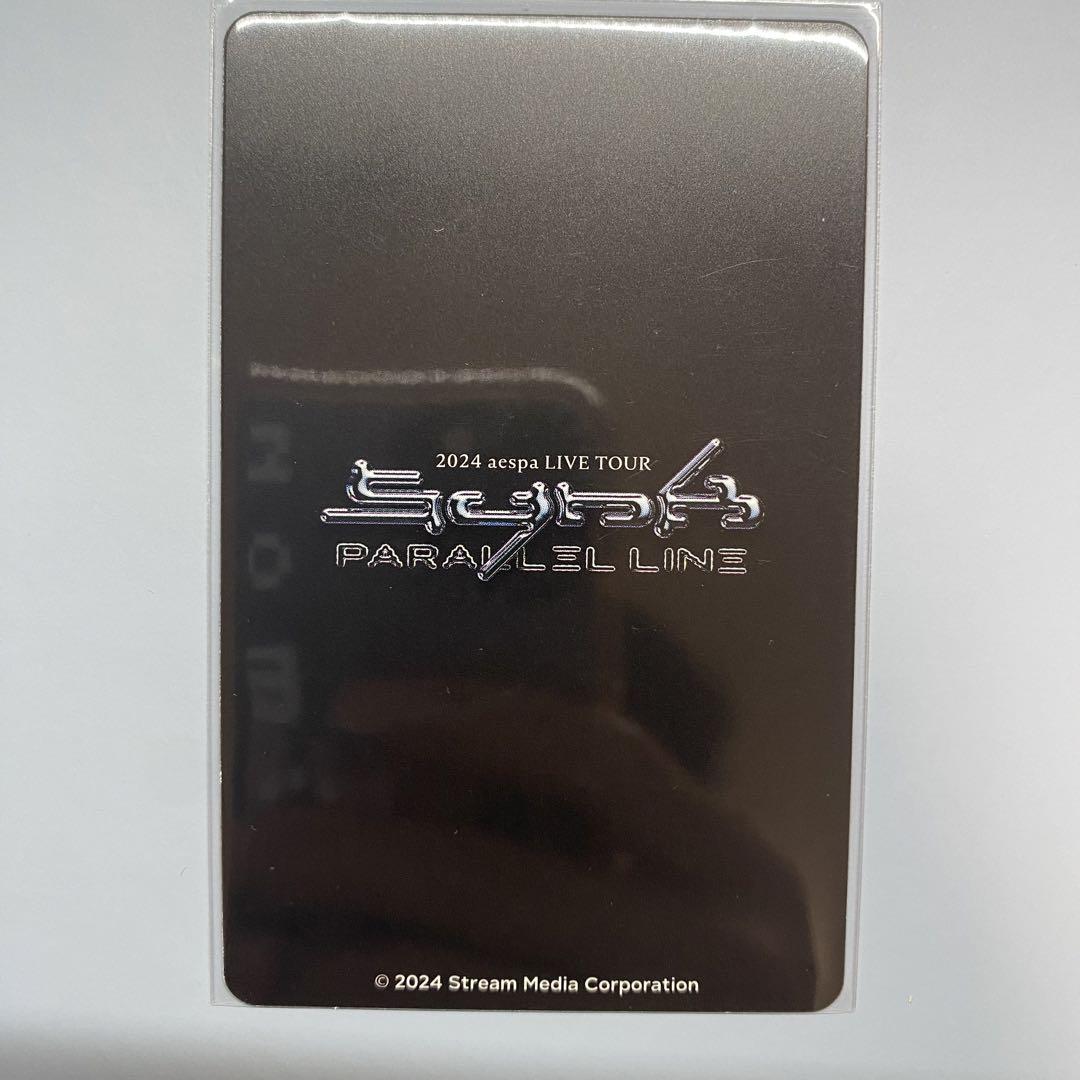 aespa ファンミ　ペンミ　ランダムフォトカード　トレカ　未開封　④ Amazon.co.jp: aespa ファンミーティング ランダムトレカ