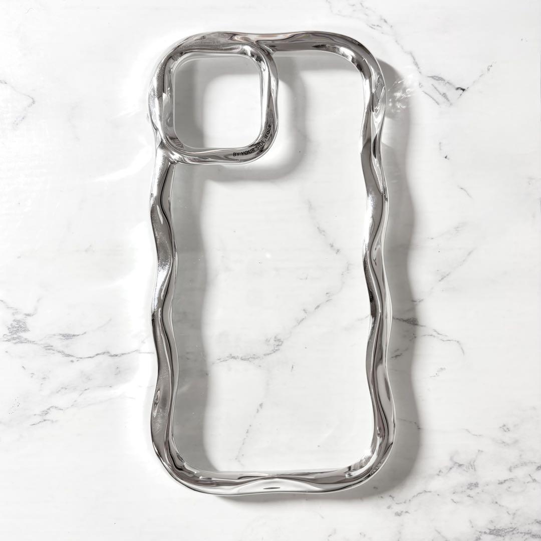 iFace BeBling iPhone12/12 Pro ケース (シルバー)
