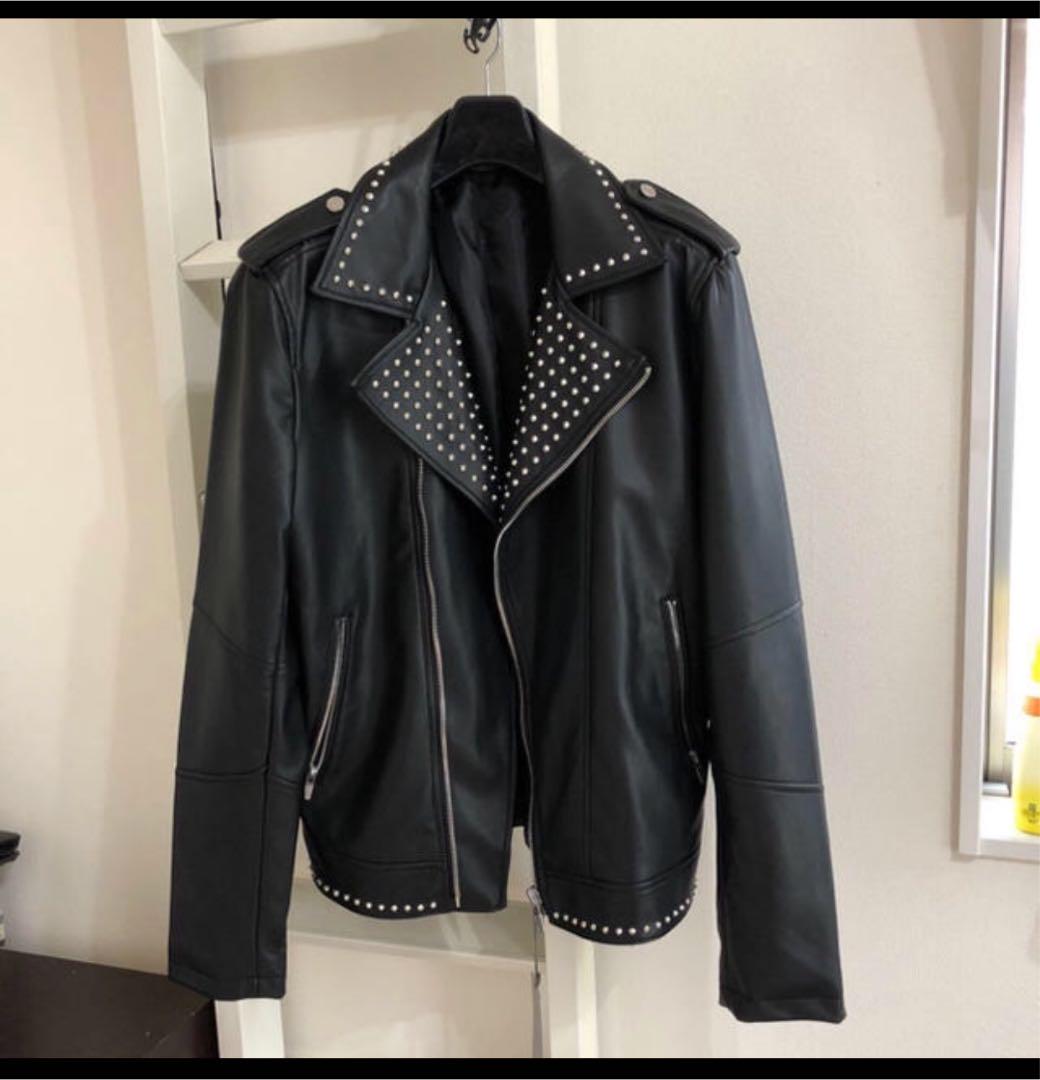 新品!ZARA MANライダースジャケット40 新品!ZARA MANライダースジャケット40