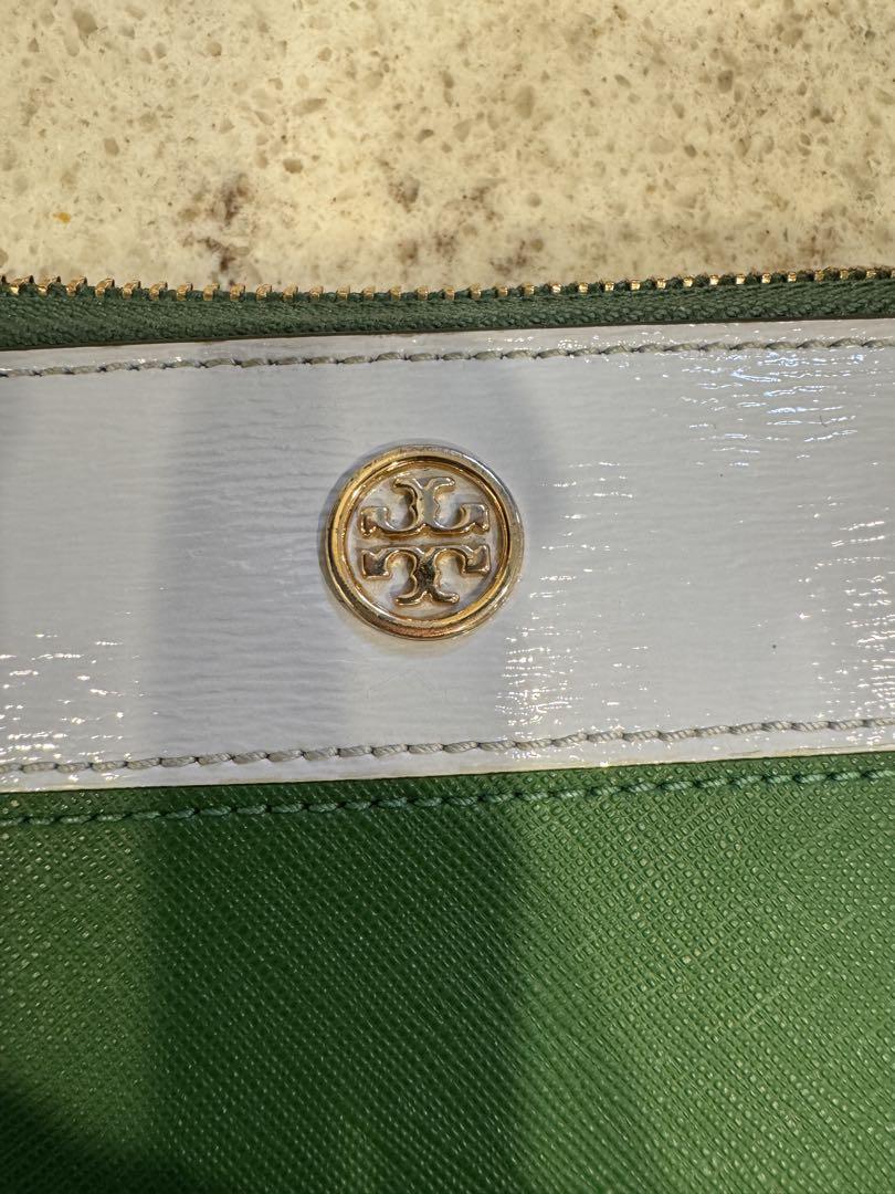 Tory Burch 長財布 緑/水色