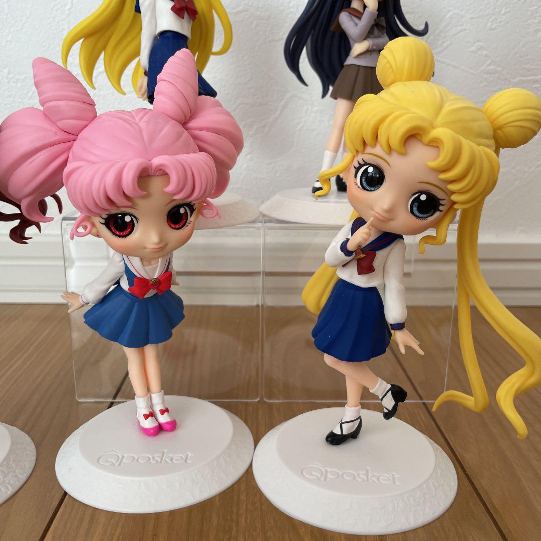 セーラームーン Qposket フィギュア 制服 まとめ売り キューポス 商品を売る セーラームーン qposket まとめ売り キャラクターグッズ