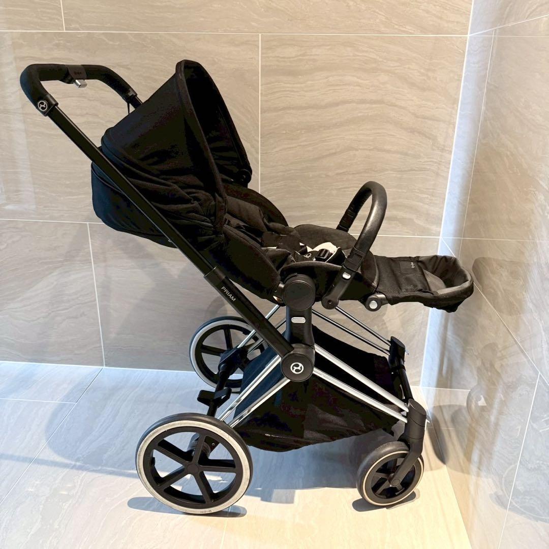 サイベックス プリアム 4輪 ベビーカー プラチナムフットマフ　レインカバー付属 楽天市場】cybex サイベックス プラチナム フットマフ