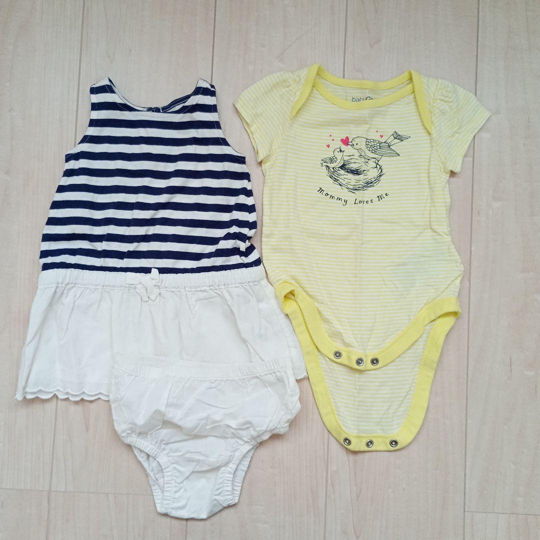 GAP baby ストライプワンピースとボディスーツセット　サイズ60