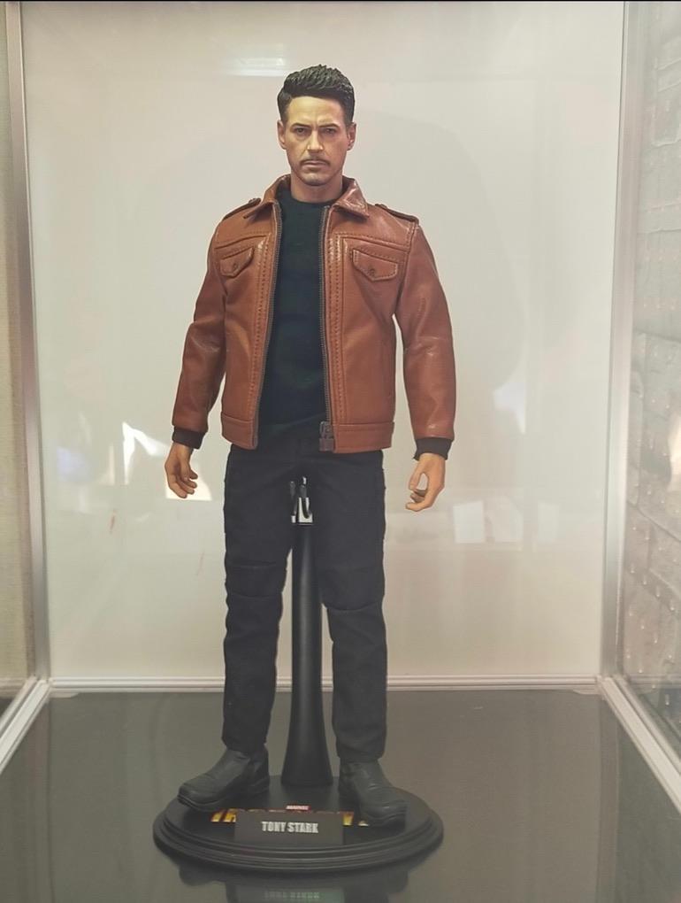 入荷now 安全 トニースターク Hot ホット 素体+ヘッド+衣装フルセット Toys アメコミ