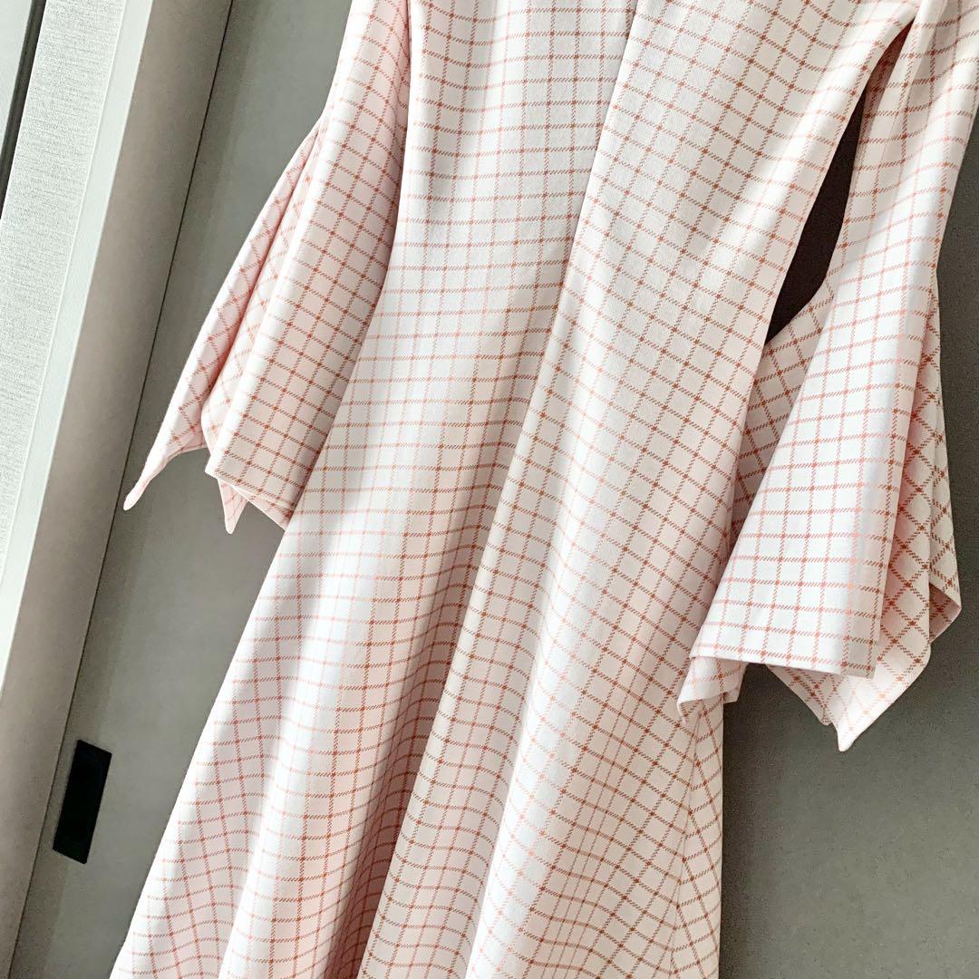 新品タグ付き‼️ Rosetta Getty スタイル美人 フリル袖 ワンピース