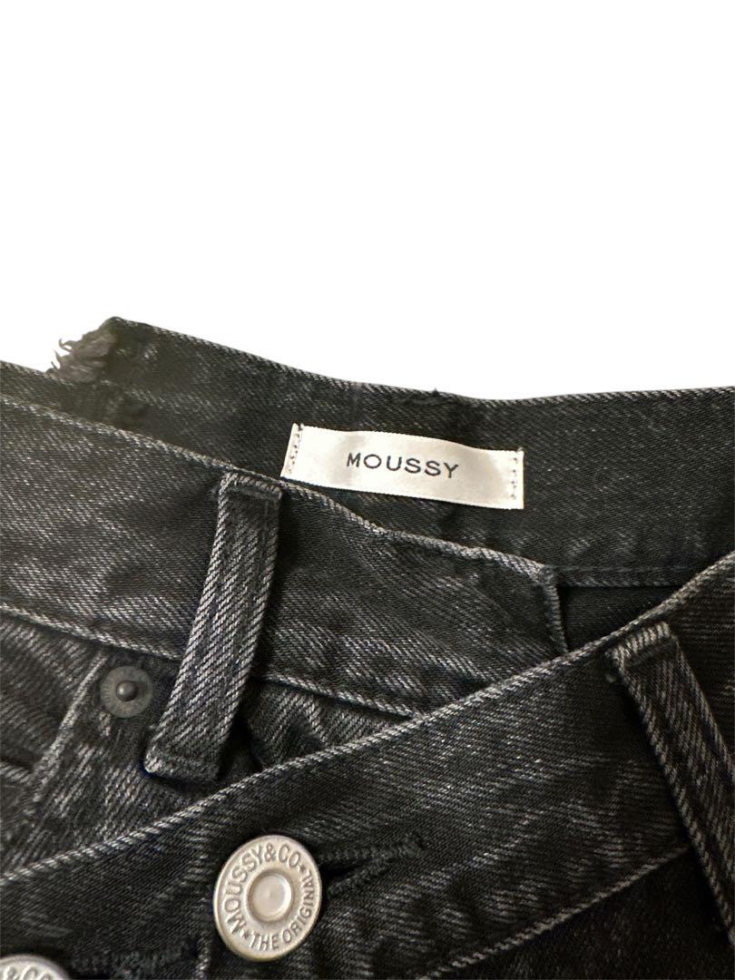 moussy cross waist wide straight サイズ1