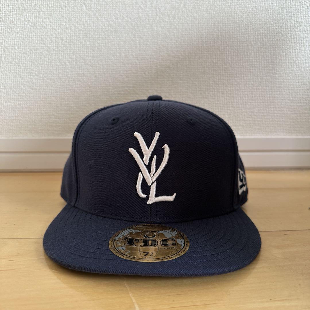YVL 自身購入 Playboi Carti ネイビー キャップ 7 3/8