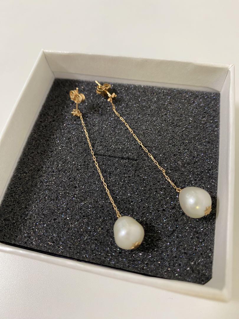 スタージュエリー　パールロングピアス　star jewelry girl