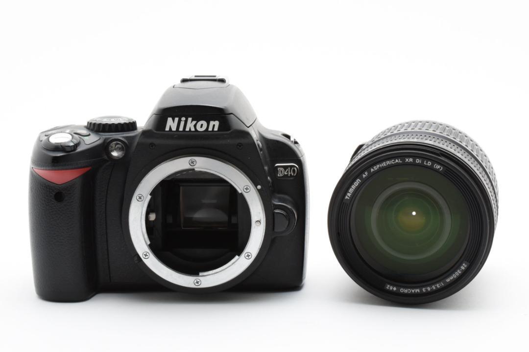 撮影数12503回 ニコン D40+ タムロンAF 28-300おまけレンズ付