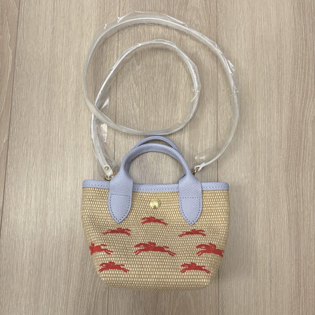 【新品】稀少LONGCHAMP ロンシャン ル プリアージュ パニエ　カゴバッグ