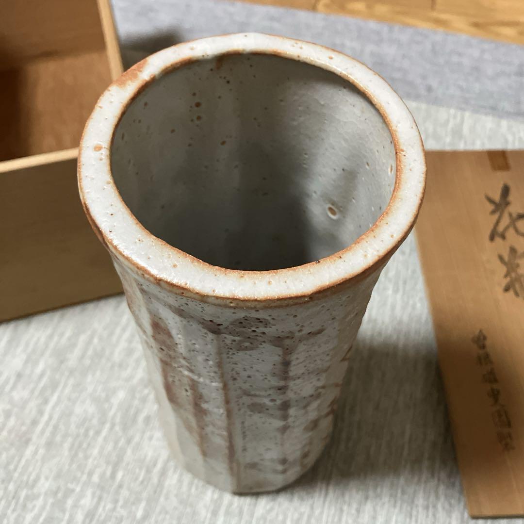 陶器の花瓶 とくり 木箱付き 陶器の花瓶｜一輪挿し｜金零｜和風｜福来-ふくら-＠鉢の専門店