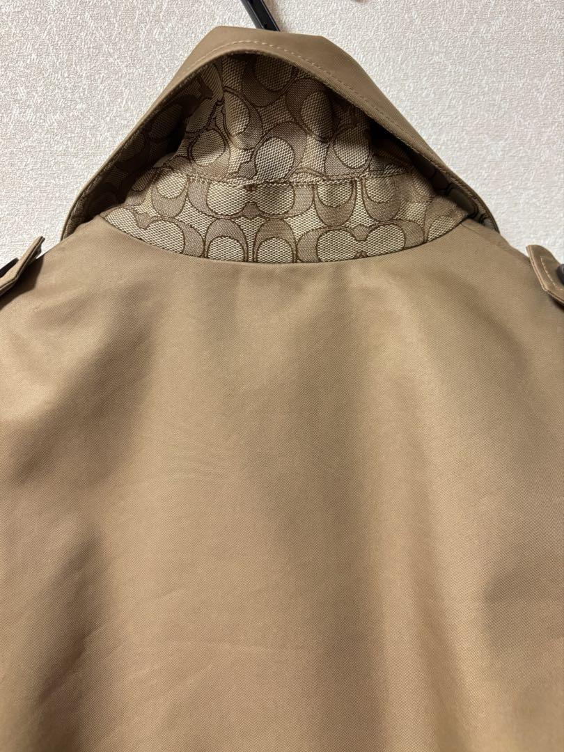 新品】COACH trench coatダブルブレステッド トレンチ 风衣