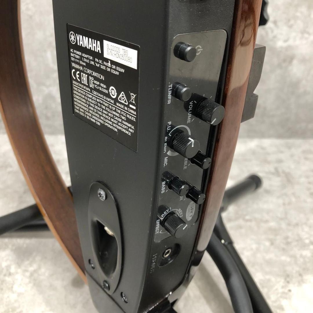 美品 調整済み！YAMAHA ヤマハ サイレントギター SLG200S　アコギ