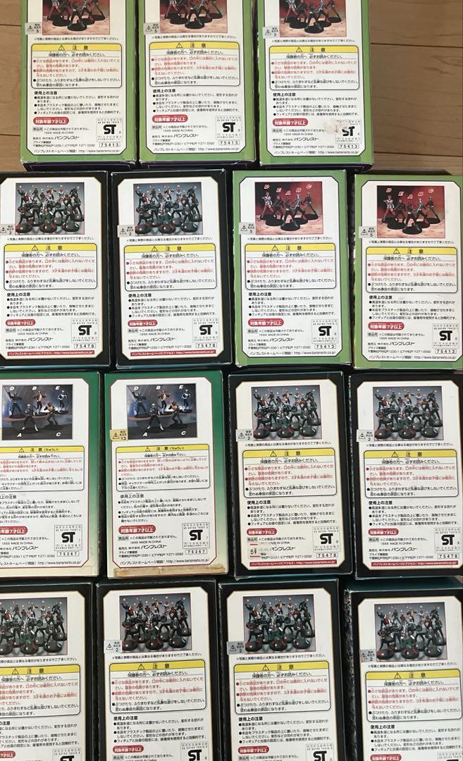 仮面ライダーフィギュアコレクション1.2.3コンプリートセット箱完備15体