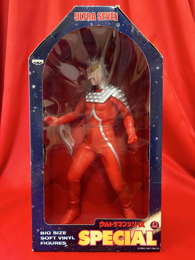 ビッグサイズウルトラセブン 1988 JAPAN 30㎝ 硬質ソフビ - メルカリ