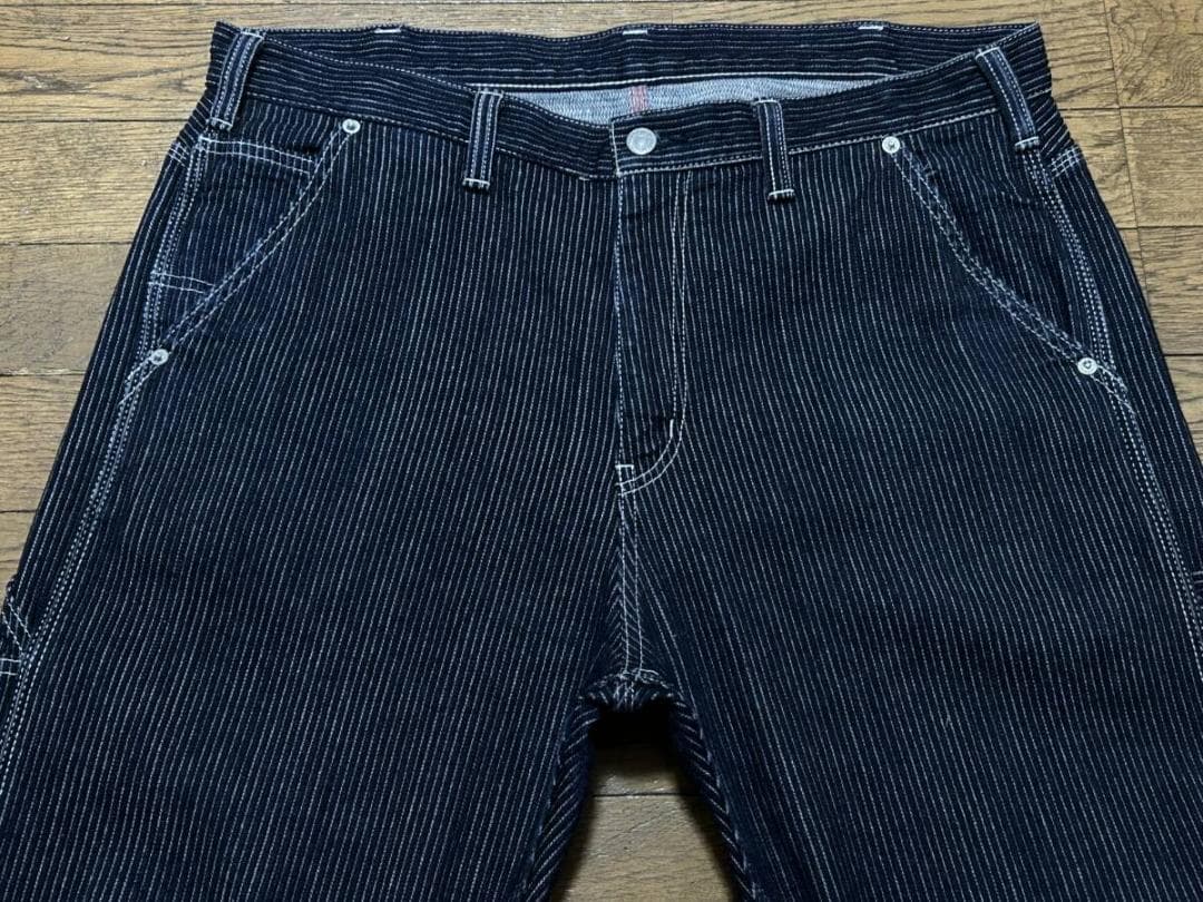 児島ジーンズ KOJIMA GENES ペインターピケパンツ  濃紺 日本製