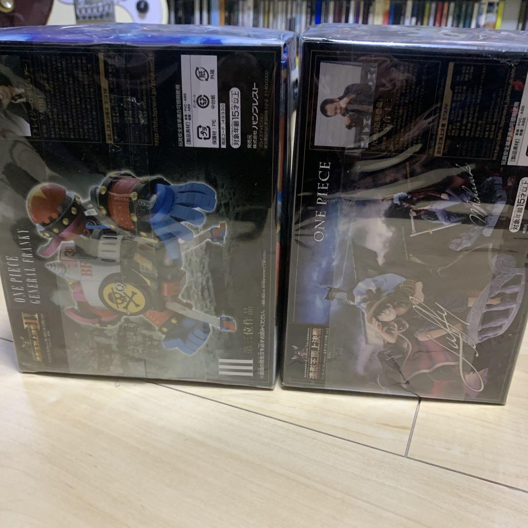 ワンピース　造形王頂上決戦　ルフィ　フランキー将軍　未開封品