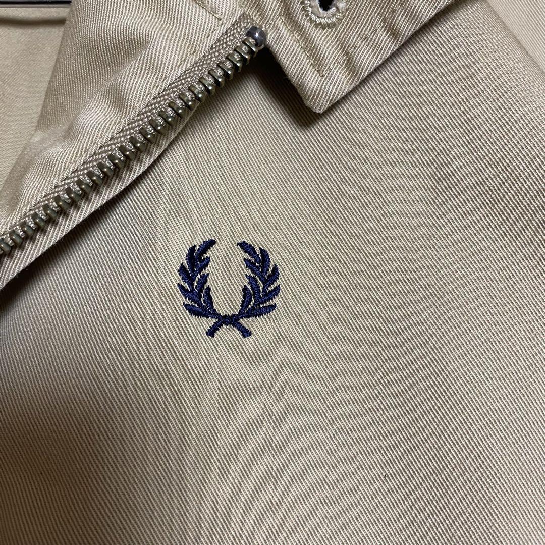 定番　FRED PERRY × BEAMS 別注 ハリントンジャケット　L