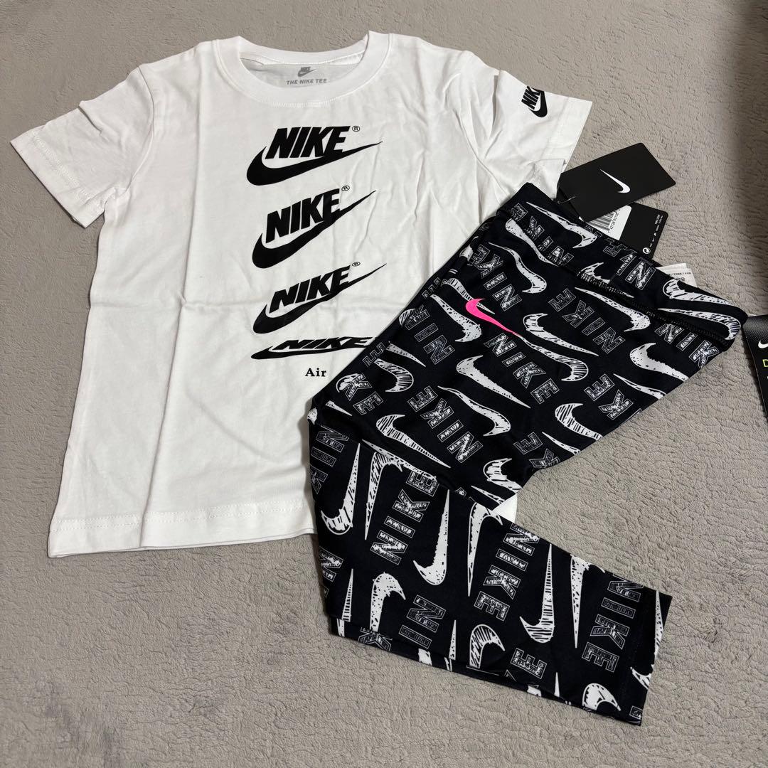 Nike Tシャツとレギンスセット　新品タグ付き　120〜130