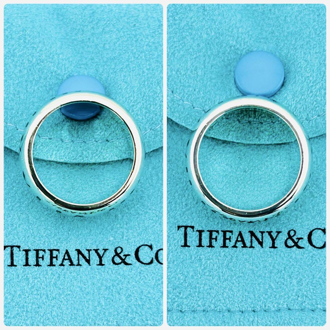 豪華 TIFFANY&Co. メルカリ - 272 14号 ワイド エナメル アトラス リング アクセサリー